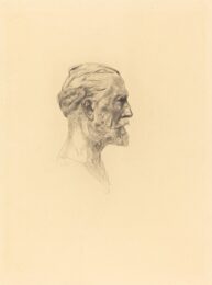 “antonin Proust” (2 Impressions, One Of The Sixth State And One Of The Seventh), In Augu... by Auguste Rodin at Sylvan Cole Gallery