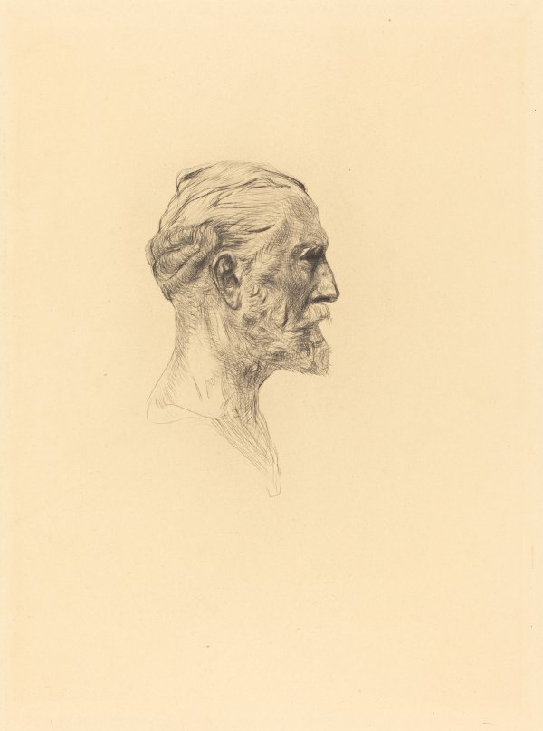 “antonin Proust” (2 Impressions, One Of The Sixth State And One Of The Seventh), In Augu... by Auguste Rodin