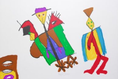 A Bord De La Nef Des Fous by Eugene Ionesco at Sylvan Cole Gallery