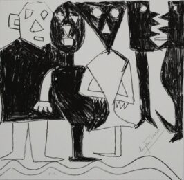 A Bord De La Nef by Eugene Ionesco at Sylvan Cole Gallery