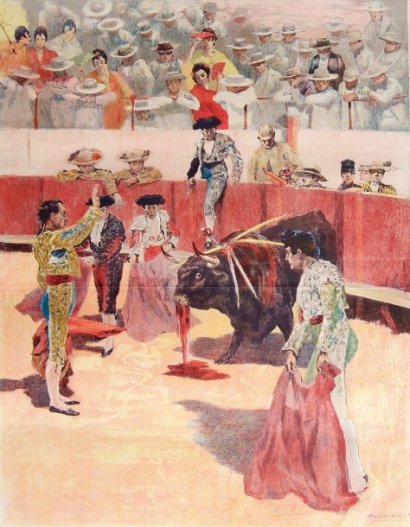 La Corrida: “quieto!” by Alexandre Lunois