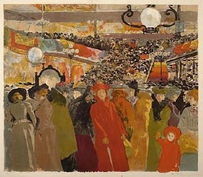 Le Magasin De Nouveautés “au Bon Marché” by Alexandre Lunois