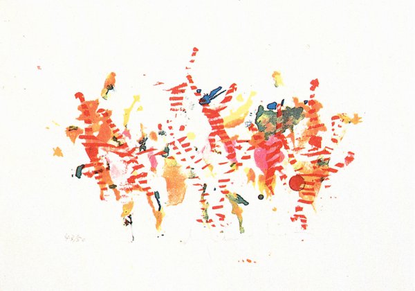 Saltando Di Palo In Frasca by Alighiero Boetti