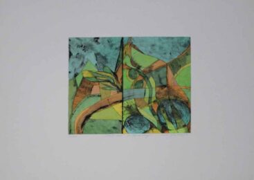 Allerlei Innen. Der Riss Im Gebirge. by Christa Pyroth at Sylvan Cole Gallery
