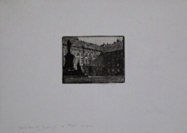 Amalienhof (hofburg), Vienna by Luigi Kasimir at Sylvan Cole Gallery