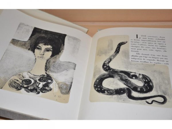 Vipère Au Poing. Lithographies Originales D’andré Minaux. by André Minaux