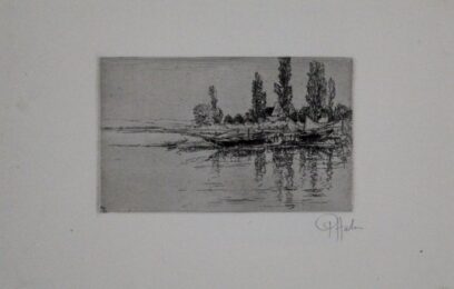 Anleger by Peter Halm at Sylvan Cole Gallery
