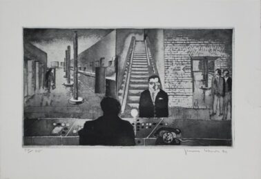 Bahnhof (train Station) by Jens Cords at Sylvan Cole Gallery