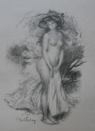 Baigneuse by Abel Faivre at Sylvan Cole Gallery