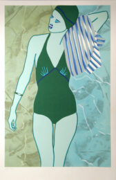 Bathing In Green by Kiki Kogelnik at RoGallery