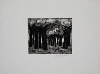 Bäume Am See by Hanno Edelmann at Sylvan Cole Gallery