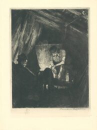Beim Buttern by Hermann Kätelhön at Sylvan Cole Gallery