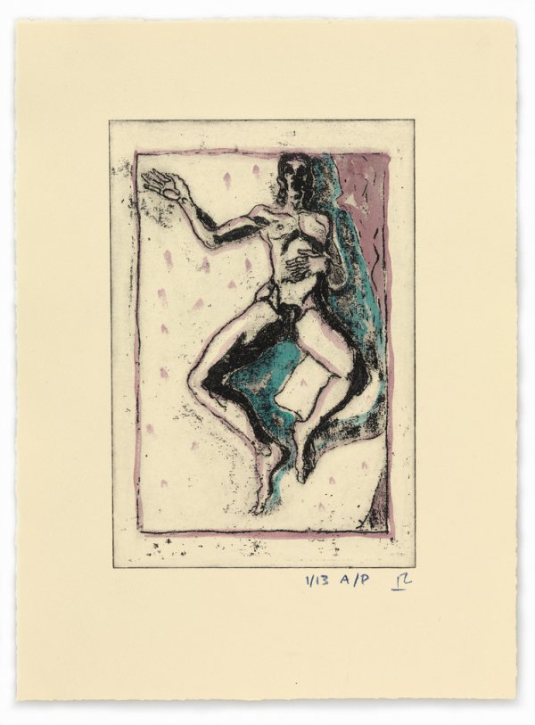 Juju Reclining by Billy Childish