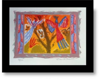 Birds And Branches by Michael Rothenstein at Pomegranate Fine Art