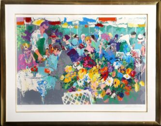 Bistro Garden by LeRoy Neiman at RoGallery