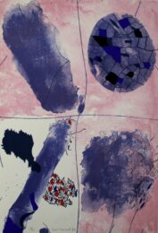 Blaus by Josep Guinovart at Sylvan Cole Gallery