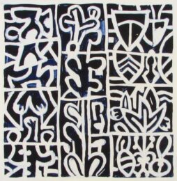Blue Garden 1 by Holly Hughes at Oehme Graphics