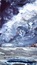 Blue Wave 10 by Deborah Freedman at Oehme Graphics