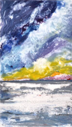 Blue Wave 12 by Deborah Freedman at Oehme Graphics