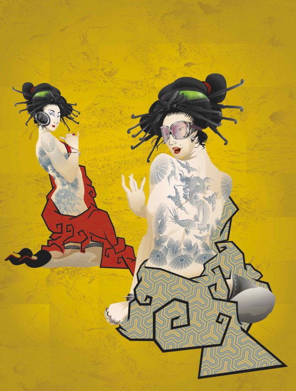 Geisha Girls by Booda Brand