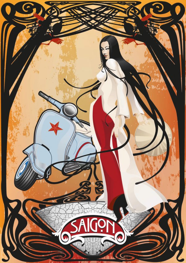 Saigon Girl (Wanderlust Series) by Booda Brand