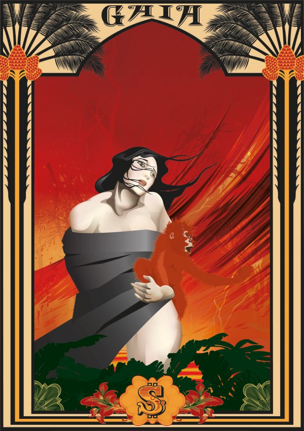 Saving Gaia (Art With Purpose Series) by Booda Brand
