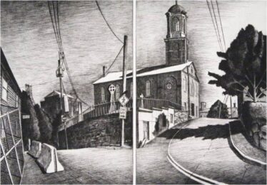 Bow Street Divide (Portsmouth, NH) by Sean Hurley at ebo Gallery