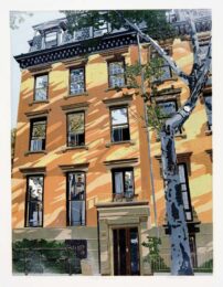 Brooklyn Brownstones by Walter Buttrick at ebo Gallery