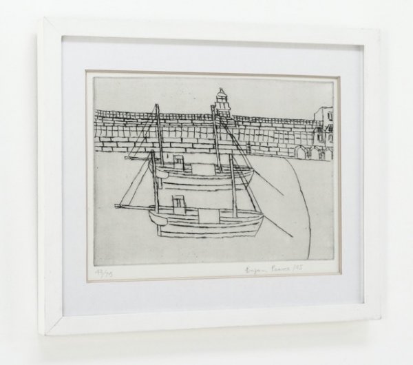 St Ives Harbour by Bryan Pearce