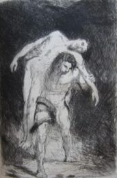 Caïn Et Abel by Alexandre Falguière at Sylvan Cole Gallery