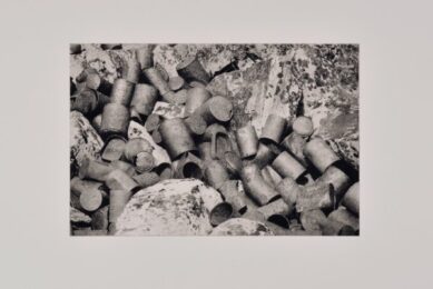 Can Dump by Sarah Gjertson at Oehme Graphics