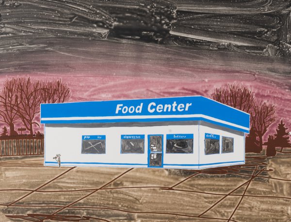 Food Center (brown) by Carolyn Swiszcz