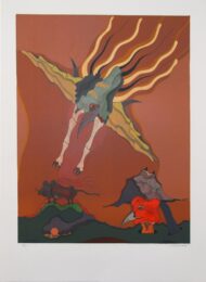 Catching Bird by Jorge Camacho at Sylvan Cole Gallery