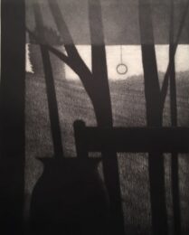 Chair, Vase And Shade by Robert Kipniss at ebo Gallery