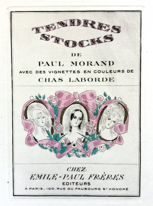 Tendres Stocks: The Complete Etchings by Chas Laborde