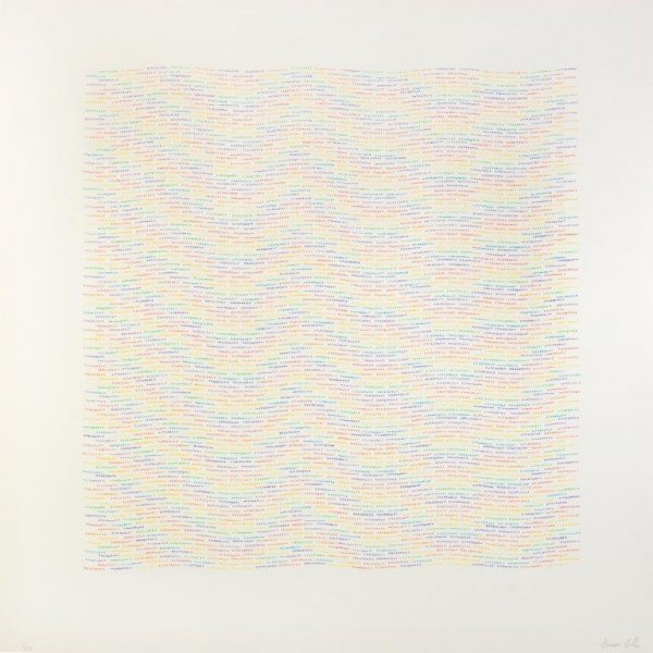 Chromatic Field – Nine Colours by Duncan Bullen