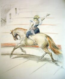 Cirque / Circus by Pau (Pablo) Roig at Sylvan Cole Gallery