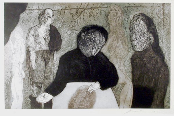 Clase De Anatomia From The Intolerance Portfolio by Jose Luis Cuevas