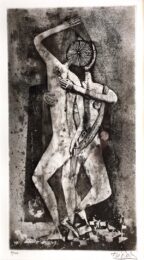 Couple V by Johnny Friedlaender at William Chambers Art
