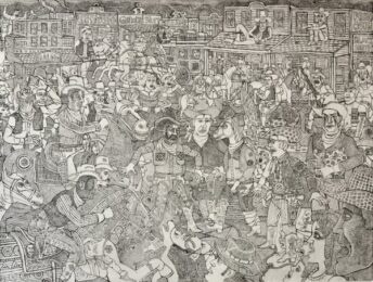 Cowtown Showdown by Mark Alan Stamaty at VanDeb Editions