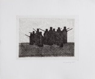 Crack Pipes I by Keith Coventry at Paul Stolper Gallery