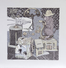 Curiosities, Monkey by Ellen Lanyon at Kip Gresham Editions