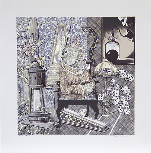 Curiosities, Trout by Ellen Lanyon