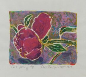 Cut Peony #4 by Lois Borgenicht at William Chambers Art