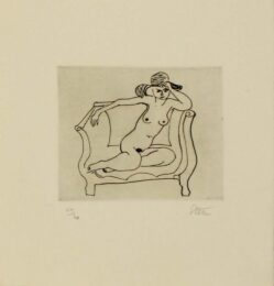 Dame Au Salon by Bernard Stern at Sylvan Cole Gallery