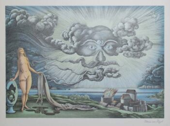 Das Wolkengesicht by Fabius von Gugel at Sylvan Cole Gallery