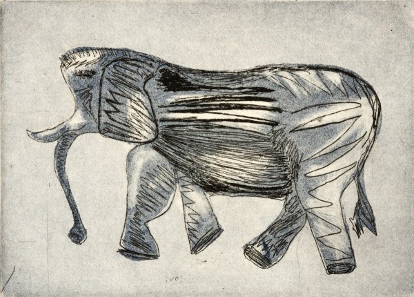 African Elephant by David Marell