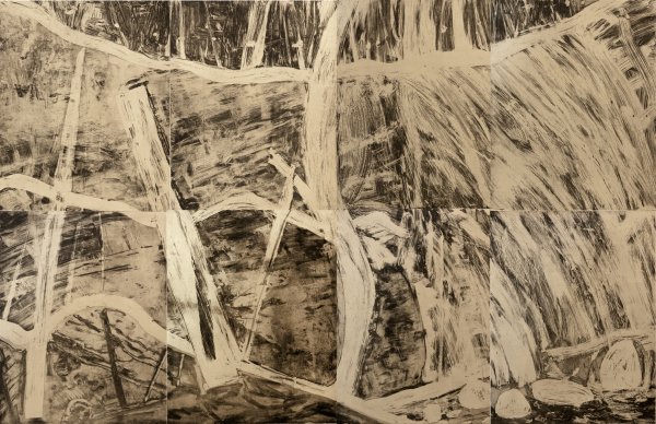 Waterfall Suite/creme by Deborah Freedman