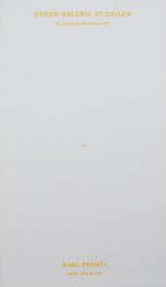 Der Gelbe Punkt / The Yellow Dot by Karl Prantl at Sylvan Cole Gallery