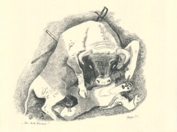 Der Tote Torero / The Dead Bullfighter by Willi Geiger at Sylvan Cole Gallery